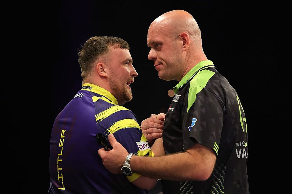 Luke Littler and Michael van Gerwen