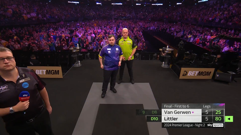 Luke Littler and Michael van Gerwen