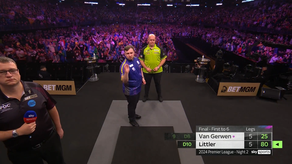 Luke Littler and Michael van Gerwen