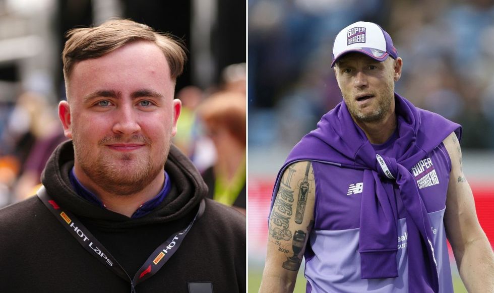 Luke Littler Andrew Flintoff