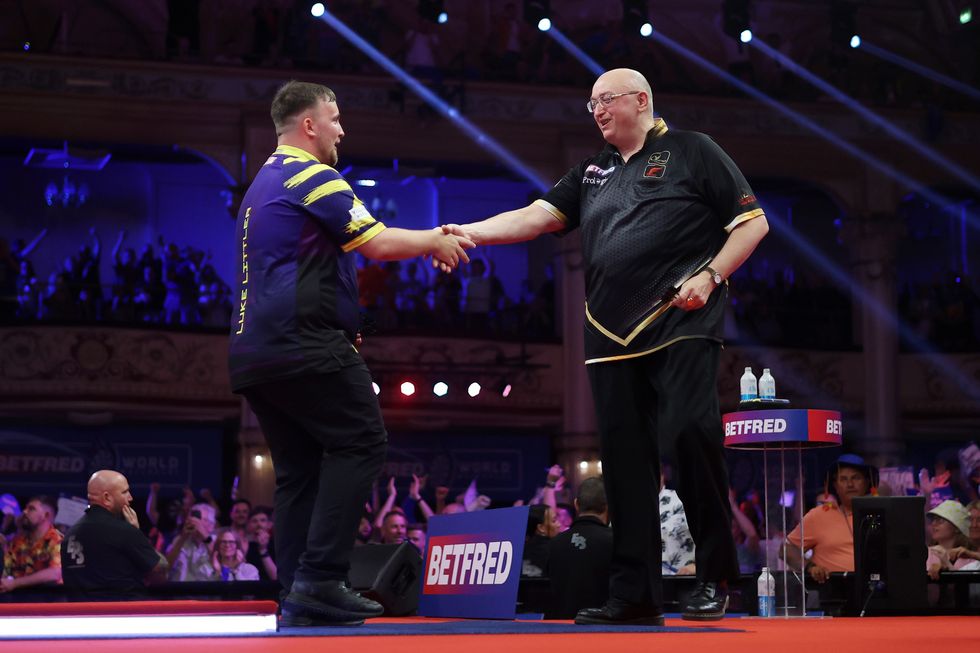 Luke Littler Andrew Gilding