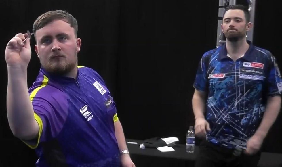 Luke Humphries fails to hide true feelings after Luke Littler wins