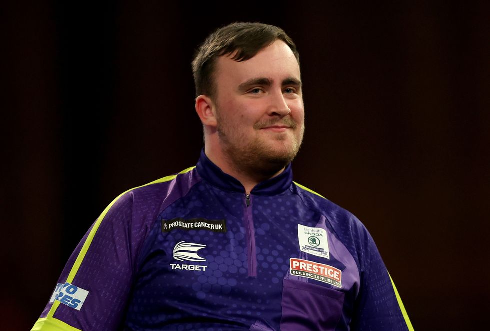Luke Littler comfortably beat Brendan Dolan