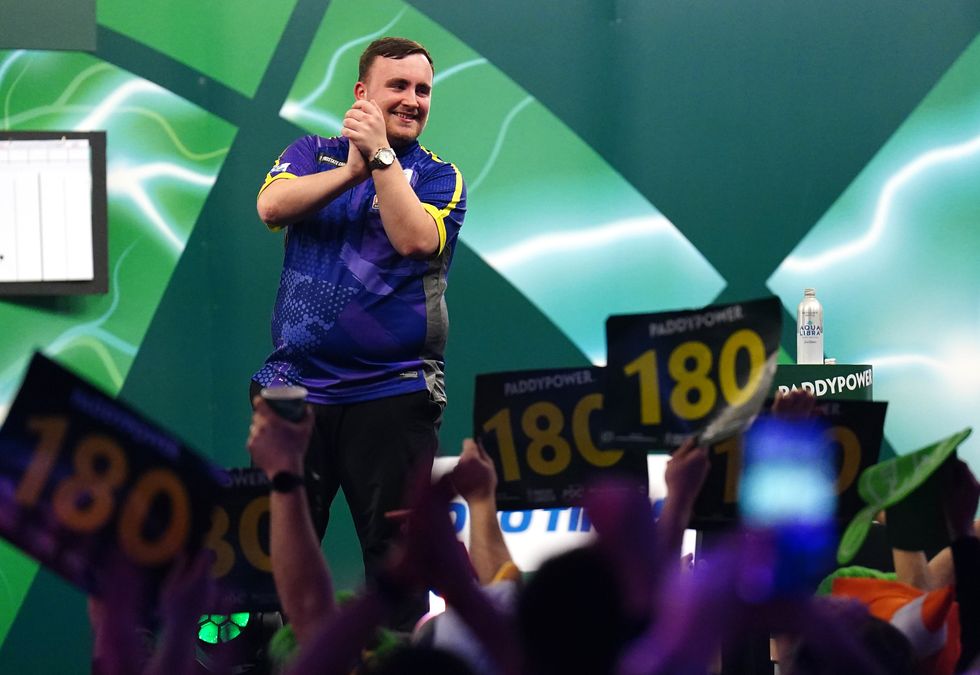 Luke Littler darts