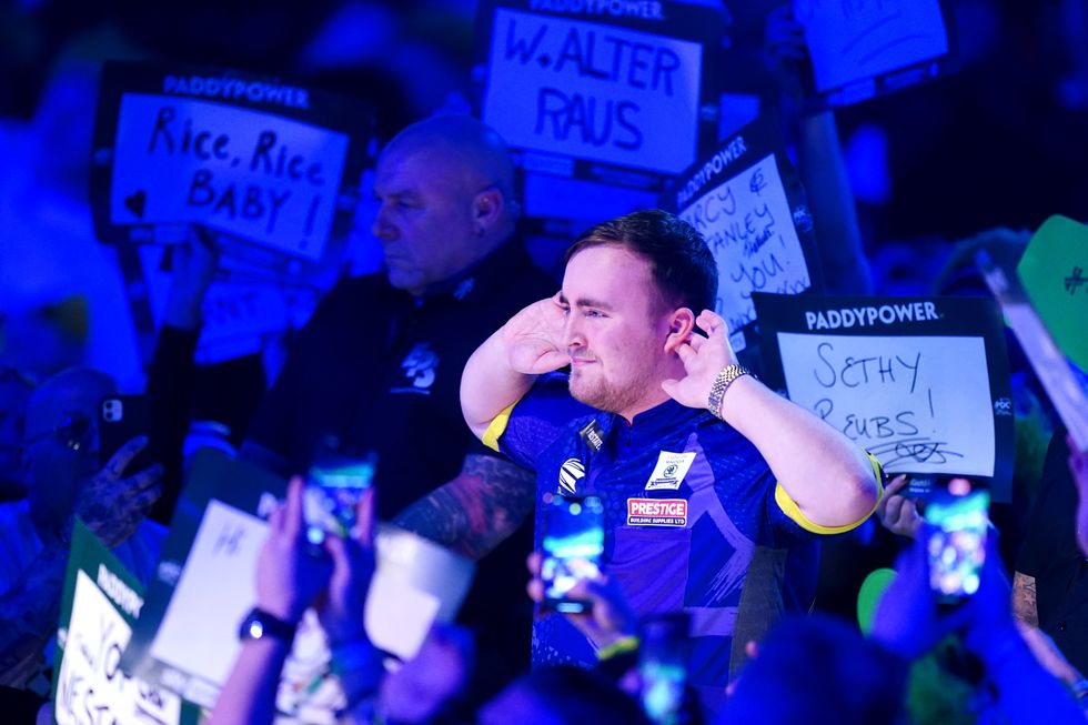 Luke Littler darts