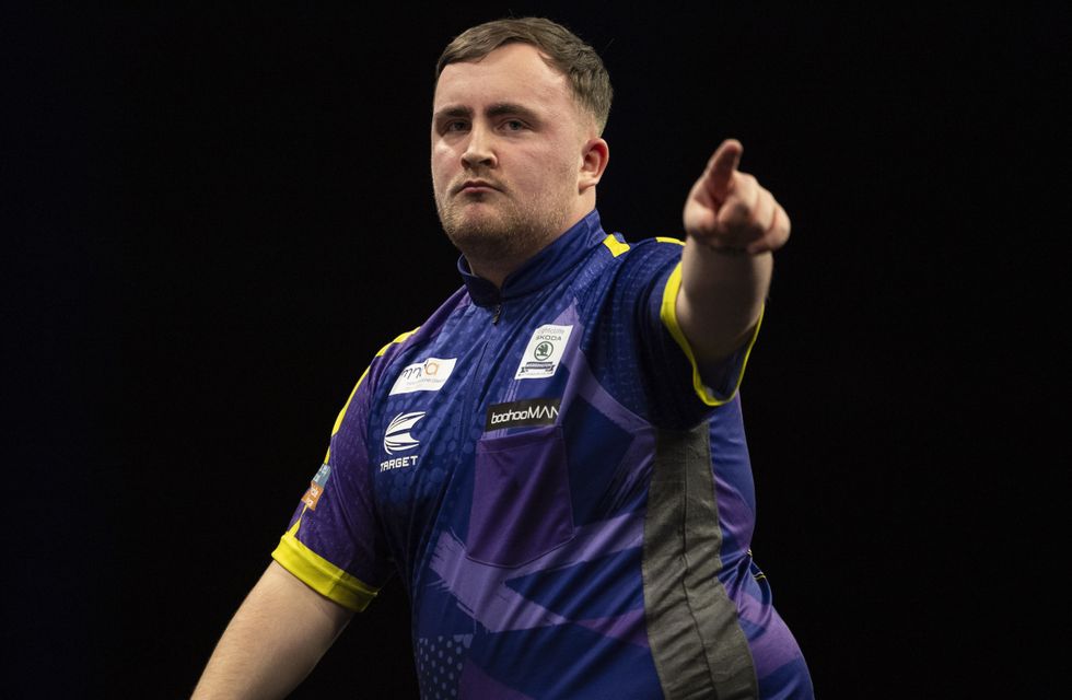 Luke Littler darts