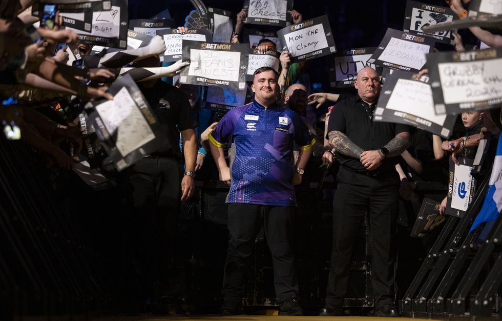 Luke Littler darts