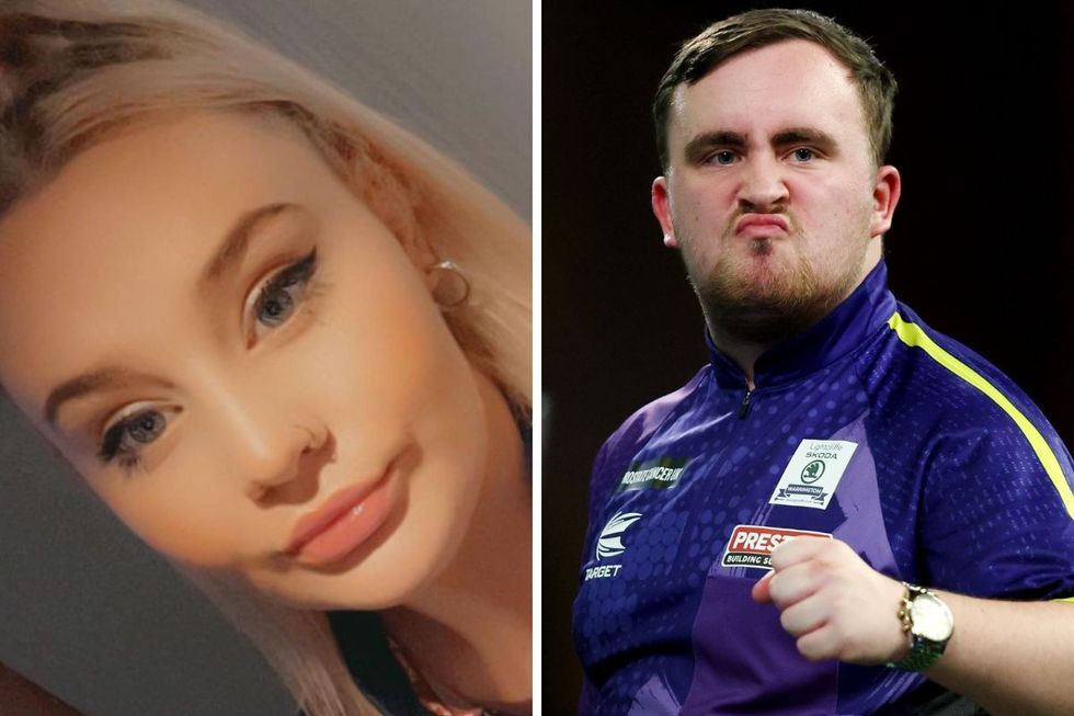 Luke Littler Eloise Milburn