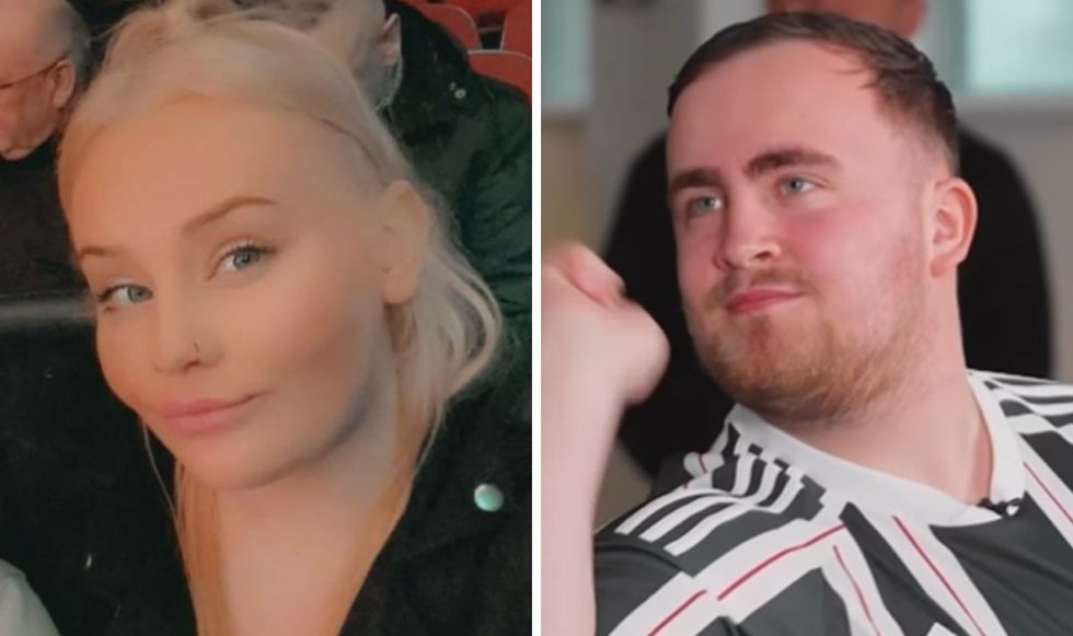 Luke Littler Eloise Milburn