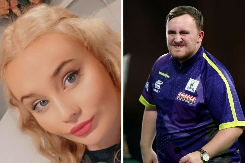 Luke Littler Eloise Milburn