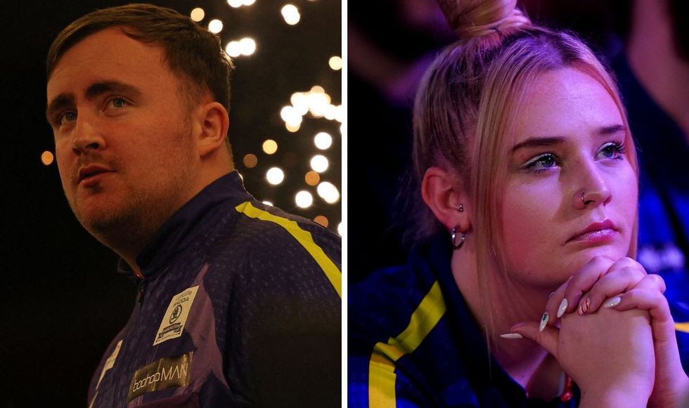 Luke Littler Eloise Milburn