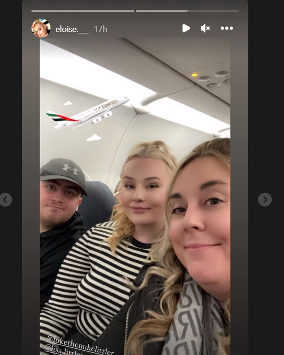 Luke Littler Eloise Milburn