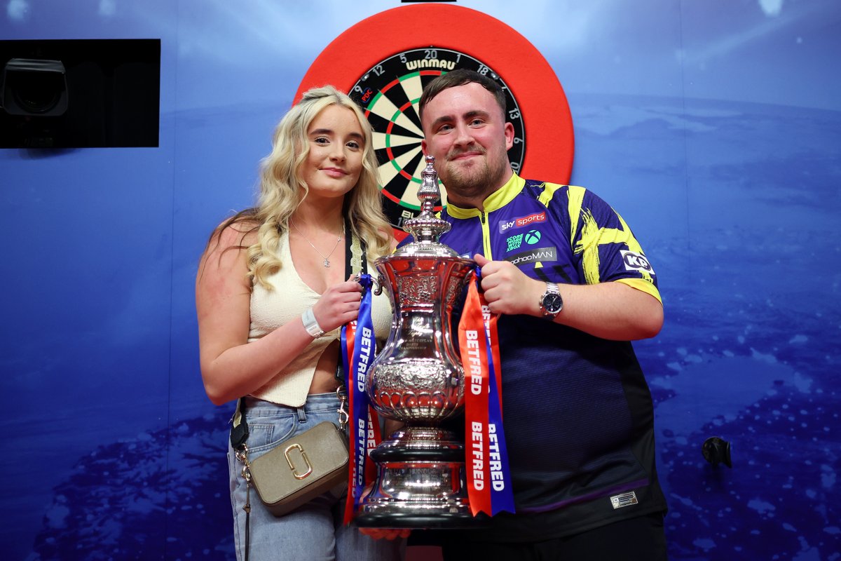 Luke Littler Faith Millar