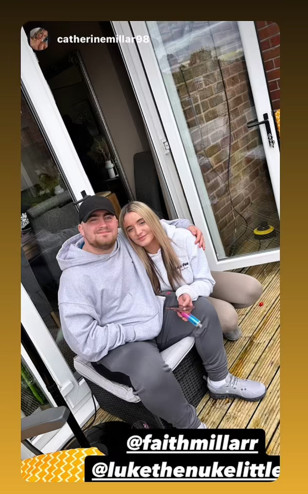 Luke Littler, Faith Millar