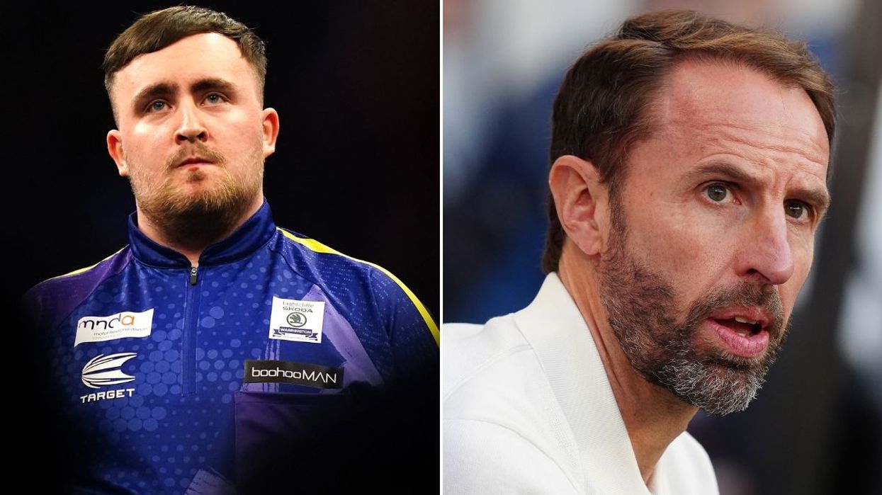 Luke Littler Gareth Southgate