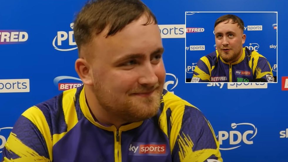 Luke Littler Gary Anderson