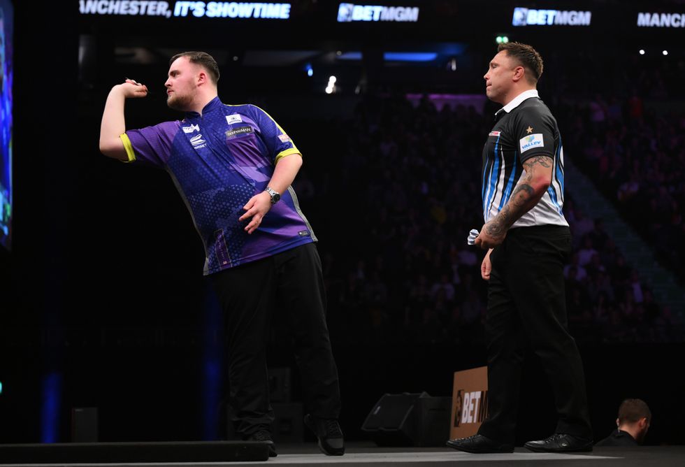 Luke Littler Gerwyn Price