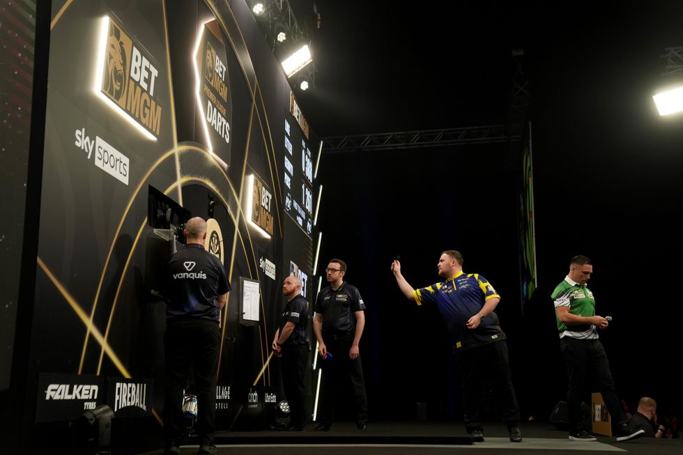 Luke Littler Gerwyn Price