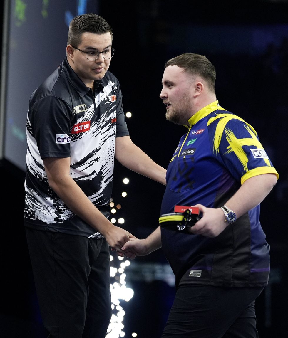 Luke Littler, Gian van Veen