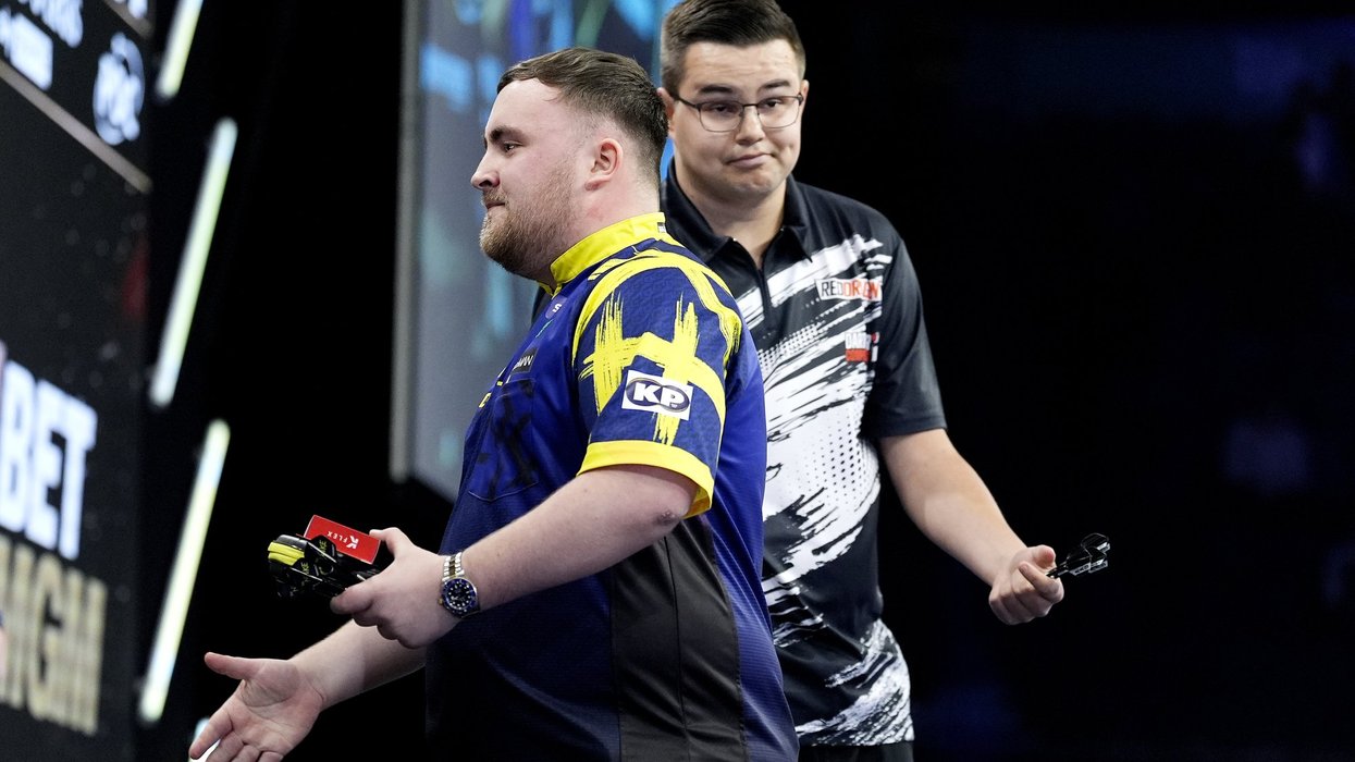 Luke Littler Gian van Veen