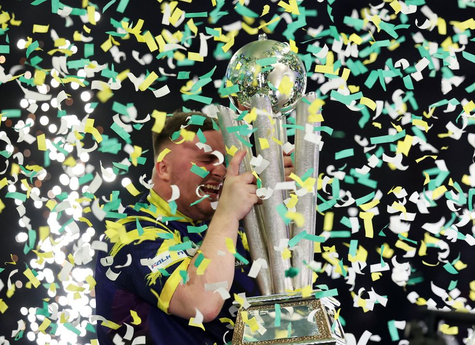 Luke Littler has become world champion for a second time