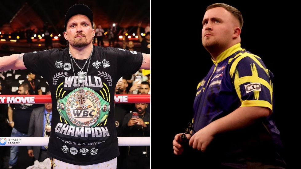 Luke Littler has blasted boxing following Oleksandr Usyk's hugely controversial stoppage victory over Rico Verhoeven in Egypt
