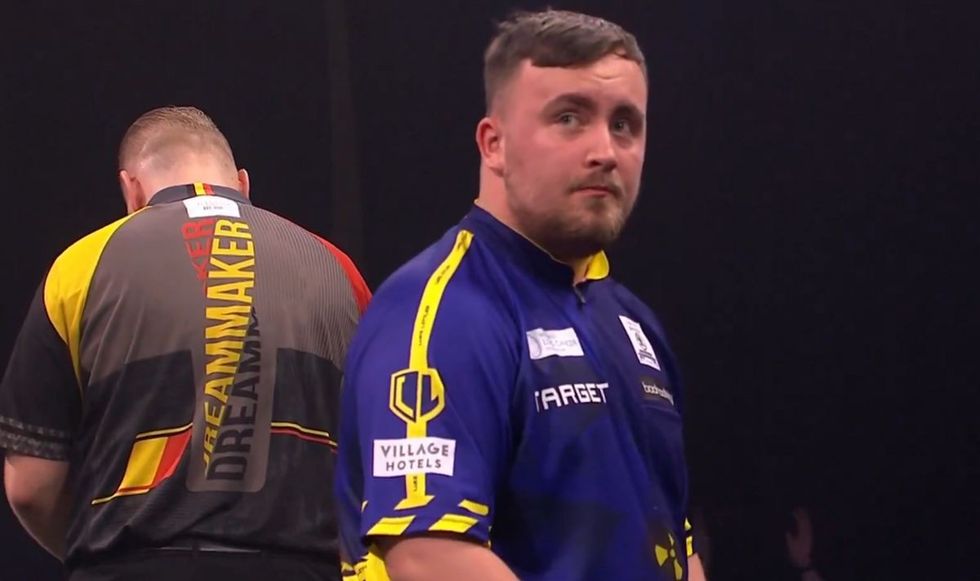 Luke Littler has won both his group games