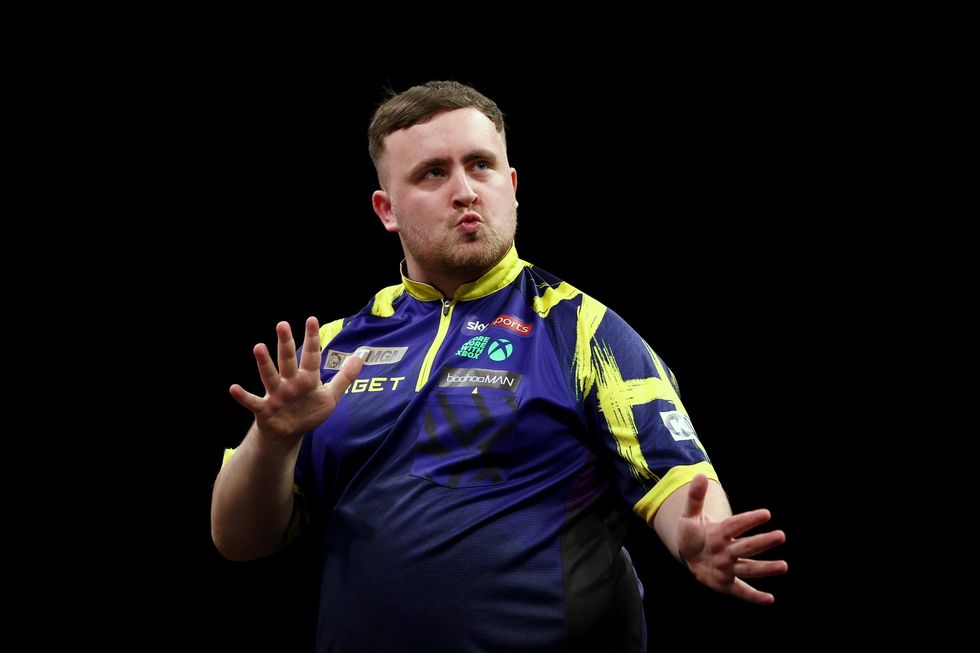 Luke Littler is aiming to defend his UK Open title this evening