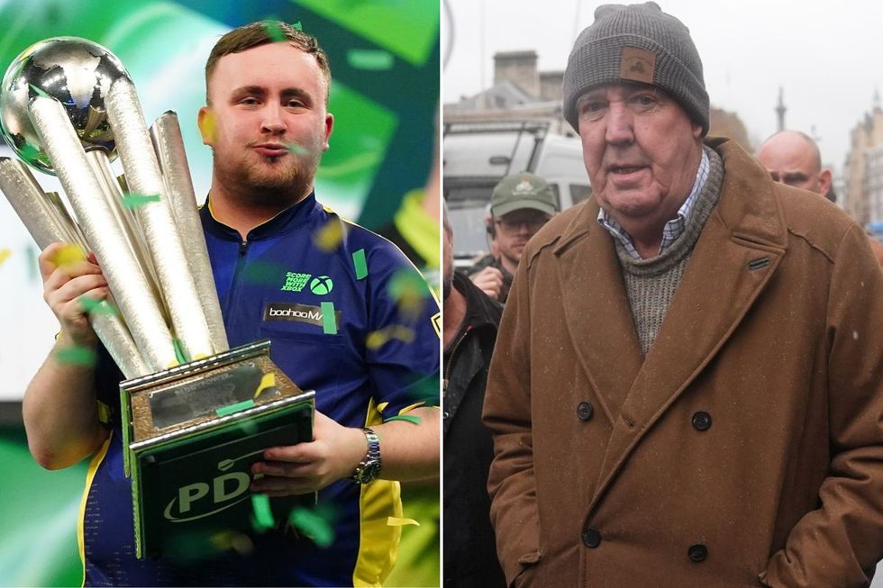 Luke Littler Jeremy Clarkson