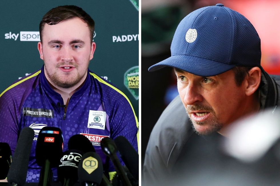 Luke Littler Joey Barton