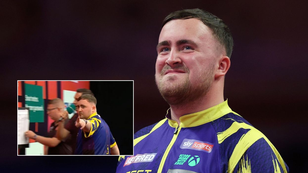 Luke Littler kicks off World Series of Darts campaign with narrow victory