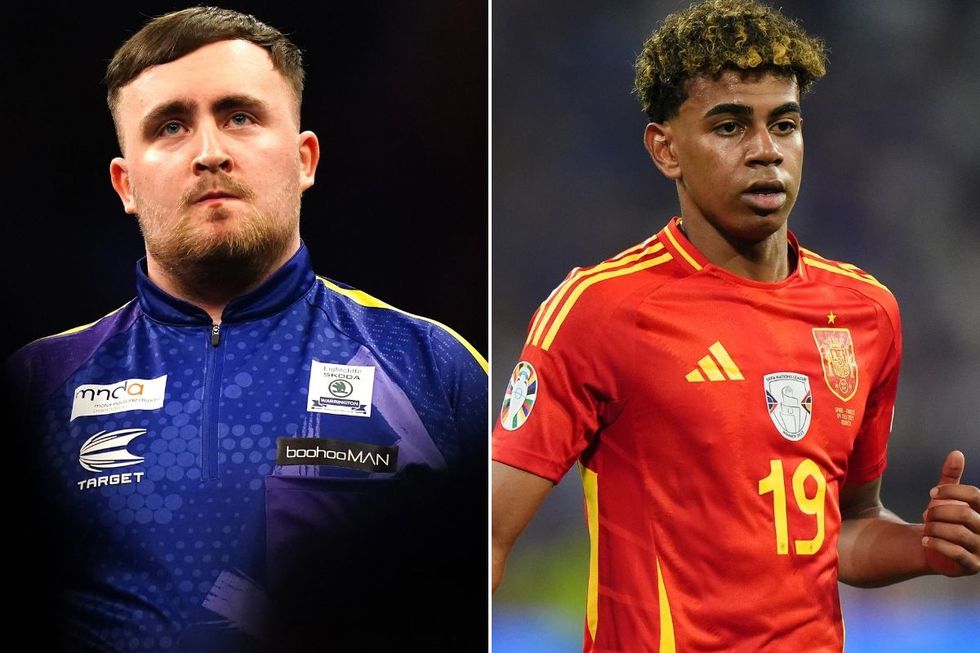 Luke Littler Lamine Yamal Spain France