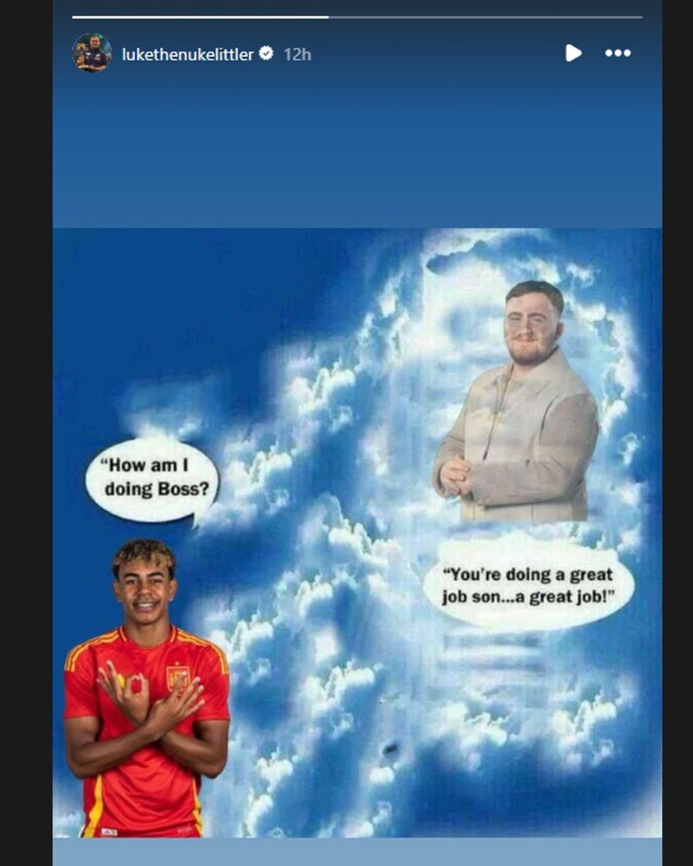 Luke Littler Lamine Yamal