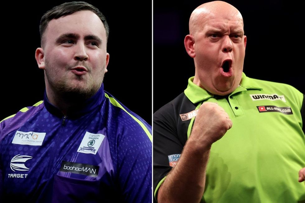 Luke Littler Michael van Gerwen