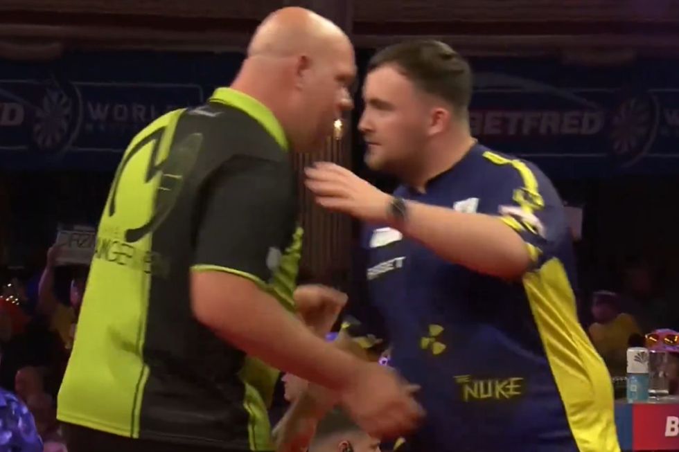 Luke Littler Michael van Gerwen