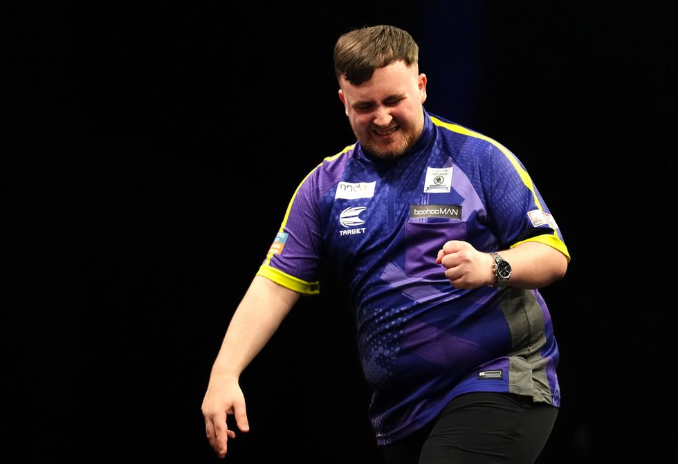 Luke Littler moved one win away from the Premier League title