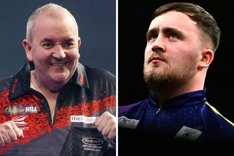 Luke Littler Phil Taylor