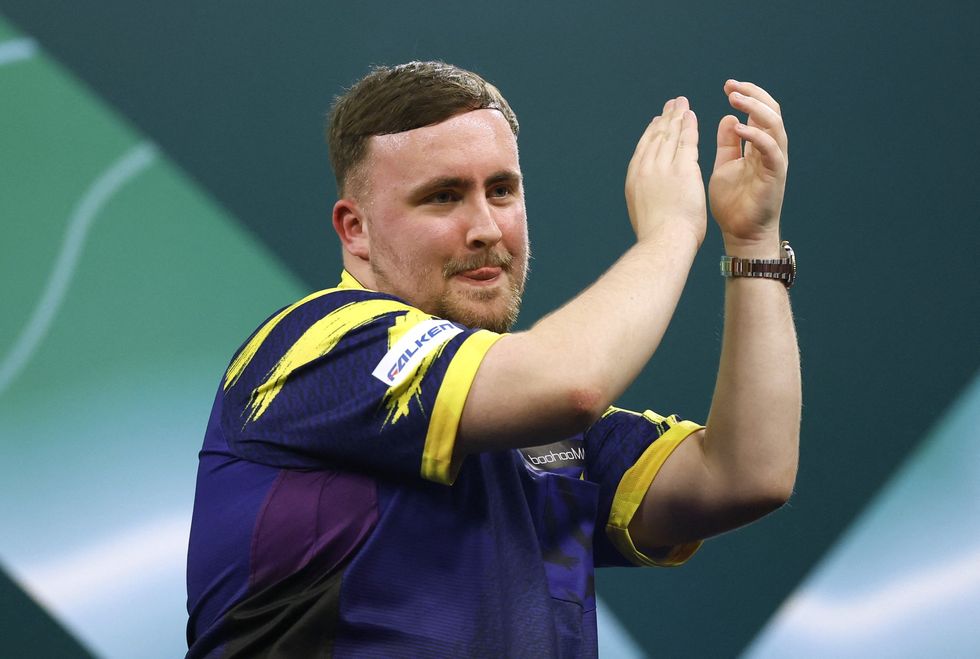Luke Littler played down his chances of beating Phil Taylor's record