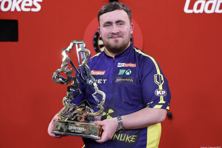 Luke Littler retained his UK Open title with another win over James Wade