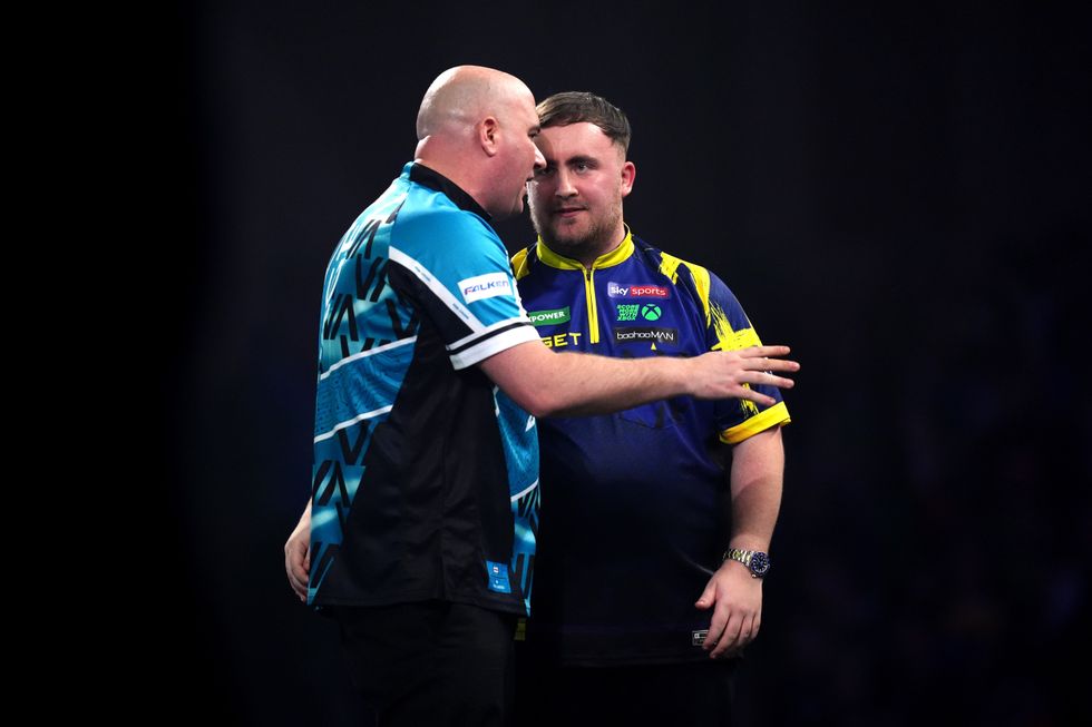 Luke Littler Rob Cross