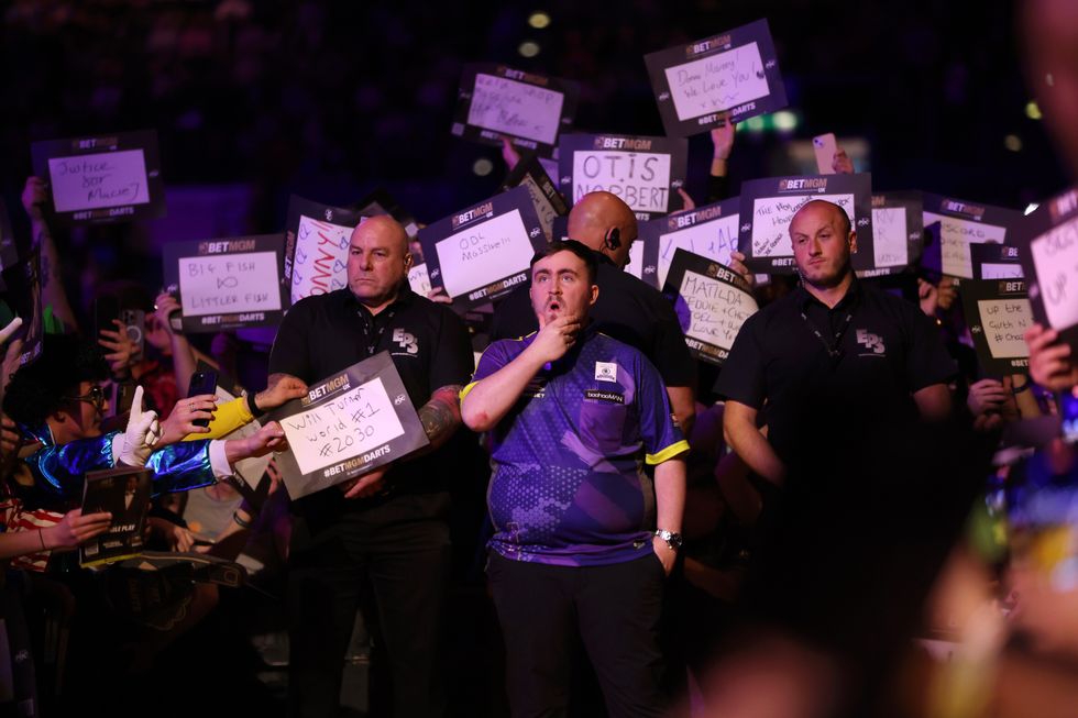 Luke Littler sits top of the Premier League table