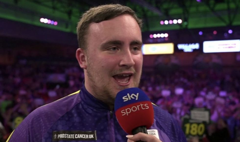 Luke Littler wasn't happy about his early alarm