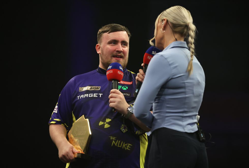 Luke Littler will kickstart his title defence tonight