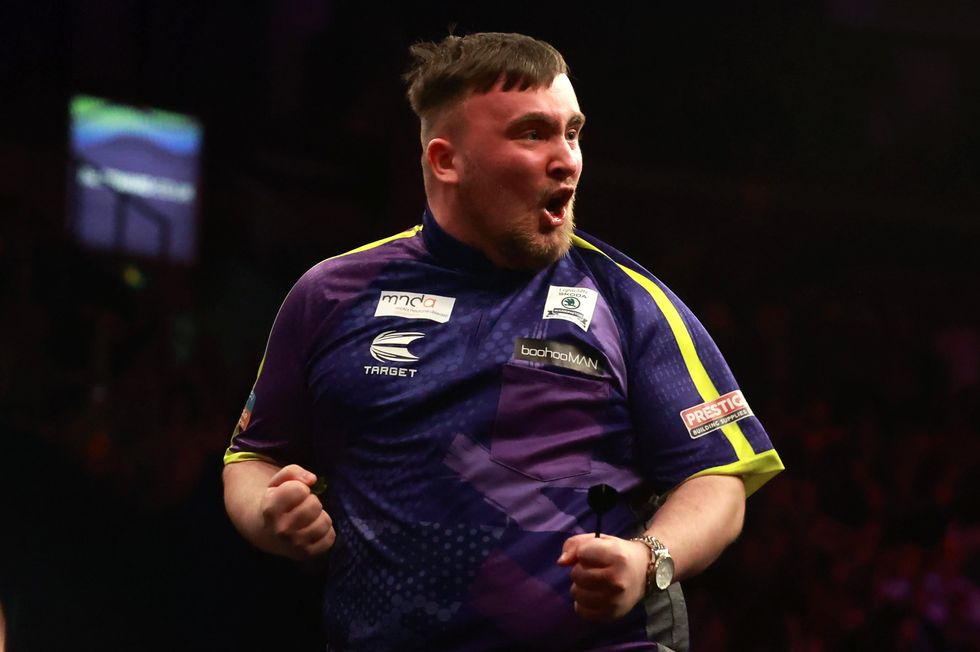 Luke Littler won his first Premier League night