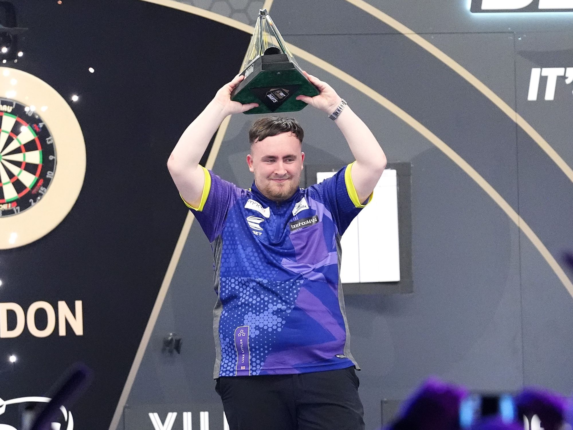 Luke Littler won the Darts Premier League last week