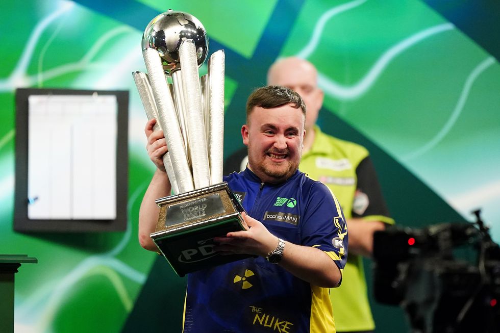 Luke Littler won the World Championship in January, becoming the youngest person to ever do so