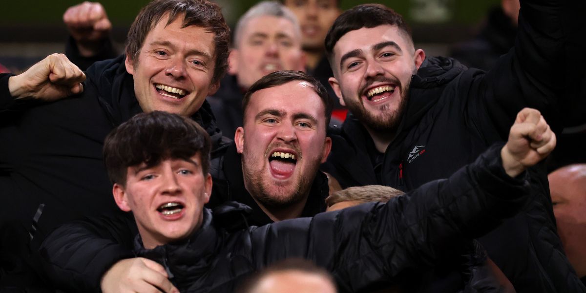 Luke Littler creates fan frenzy as teenager spotted at Man Utd game before World Darts Championship Luke Littler creates fan frenzy as teenager spotted at Man Utd game before World Darts Championship