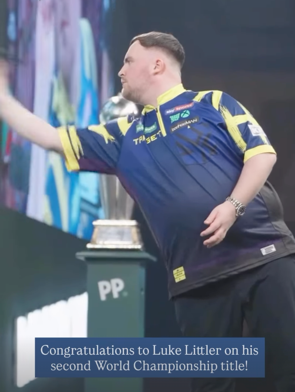 Royal Family send message to Luke Littler after World Championship triumph - 
                    1. Resim