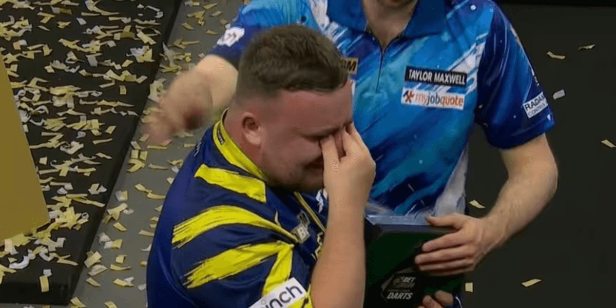 Luke Littler breaks down in tears after Premier League of Darts win admitting he ‘didn’t want to play anymore’ Luke Littler breaks down in tears after Premier League of Darts win admitting he ‘didn’t want to play anymore’