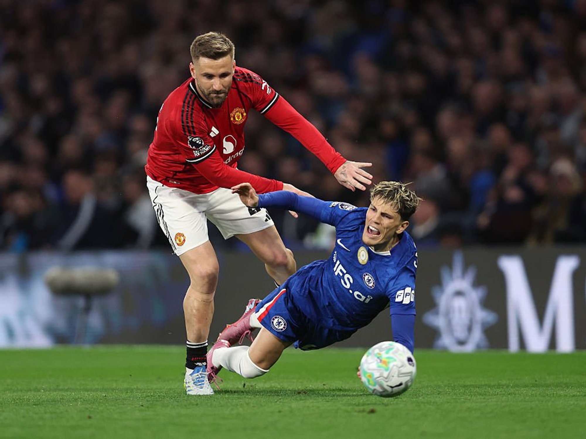 Luke Shaw, Alejandro Garnacho
